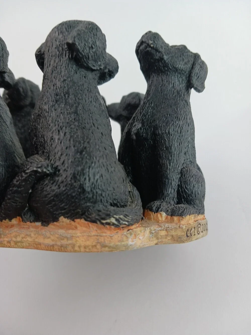 Black Lab Circle Votive Candle Holder Continental Creations #P608 S6328